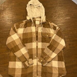Mens American Eagle Plaid Flannel